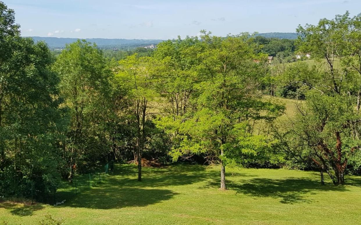Le Domaine De Tizo Hotell Saint-Victor-de-Morestel Exteriör bild
