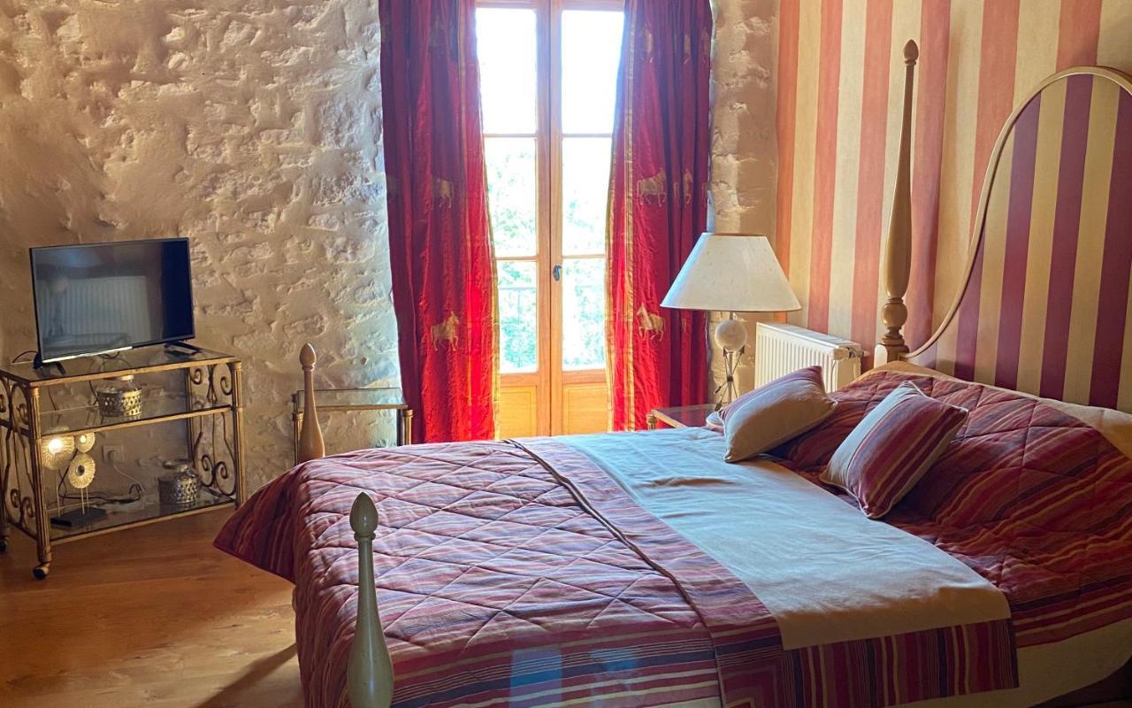 Le Domaine De Tizo Hotell Saint-Victor-de-Morestel Exteriör bild